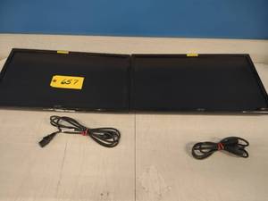 lot 657 image: (2) Acer 21 Monitors...