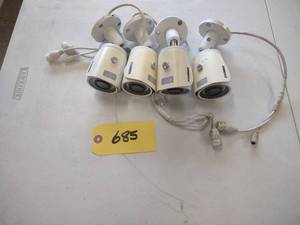 lot 685 image: (4) Lorex LNB4173S-C Bullet Cameras...