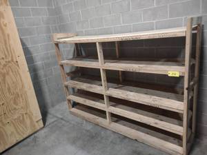 lot 712 image: Shelf Unit 99x24x73...