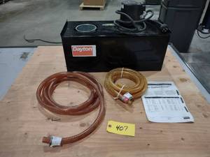lot 407 image: Dayton 1XLX9 Recirculation Pump wit...