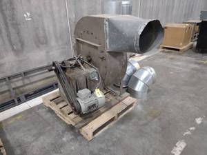 lot 409 image: Blower, 5 hp, 208-230-460 Volt, 3 P...