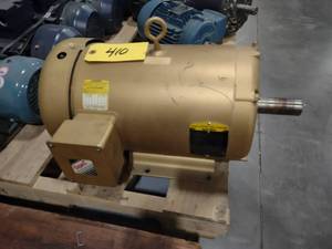 lot 410 image: Baldor 10 hp. Motor 230460 Volt, 3...