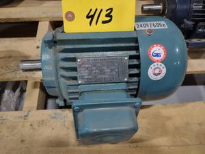 lot 413 image: Jiangen 2 hp. Motor, 240 Volt, 3 Ph...