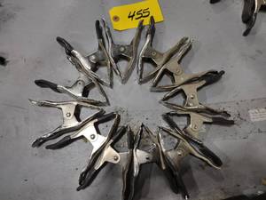 lot 455 image: (12) 6 Pinch Clamps...