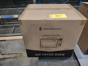 lot 471 image: Taotronics TT-AF012 Air Fryer Oven,...