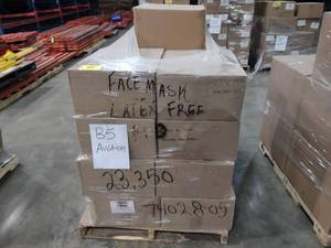 lot 484 image: Pallet of Face Masks...