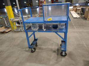lot 488 image: Frankenstein Cart, 48x24x62, 8 Cas...