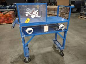 lot 490 image: Frankenstein Cart, 48x24x62, 8 Cas...