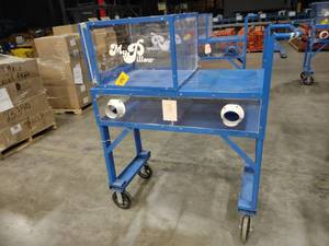 lot 492 image: Frankenstein Cart, 48x24x62, 8 Cas...