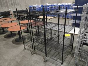 lot 540 image: (3) Wire Carts...