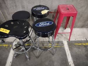 lot 574 image: (5) Stools...