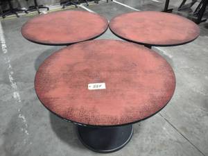 lot 584 image: (3) 42 Tables...