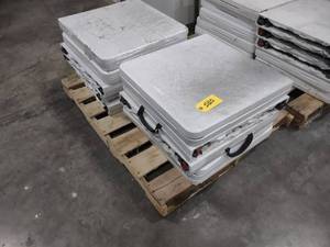 lot 585 image: (10) 2x4 Folding Tables...