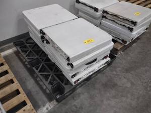 lot 587 image: (10) 2x4 Folding Tables...