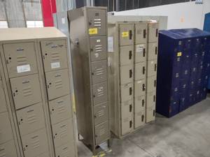 lot 371 image: 6-Door Locker Unit...