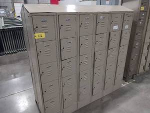 lot 372 image: 72-Door Locker Unit...