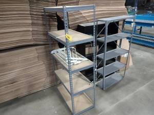 lot 380 image: (3) Shelf Units...