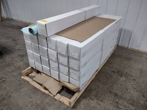 lot 28D image: (25) Rolls 60x500 20 lb. Blue Bon...