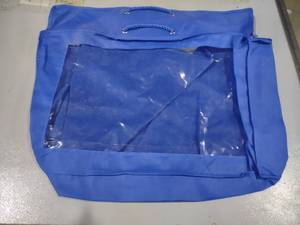 lot 716 image: Approx. (650) Blue Plastic Bags, 23...