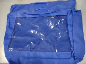 lot 717 image: (800) Blue Plastic Bags, 23x15x4....