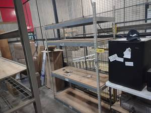lot 735 image: (2) Shelf Units...