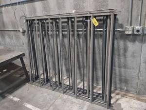 lot 738 image: (10) Angle Iron Frames, 60.5x78...