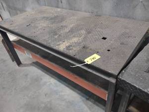 lot 740 image: Steel Bench, 36x73...