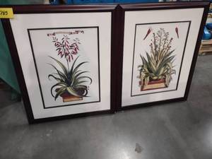 lot 785 image: (2) Art Pieces...