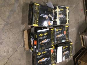 lot 18 image: Lot of Assorted QEP 700XT 34 HP Wet Tile Saw with 7 in. Blade and Table ExtensionCustomer Returns See Pictures
