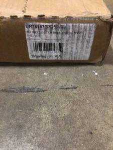 lot 27 image: 2 B0xes of Muscle Rack 5-Tier Boltless Steel Garage Storage Shelving Unit in Silver Vein (36 in. W x 72 in. H x 18 in. D) Not Checked Customer Returns See Pictures