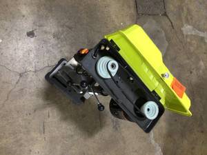 lot 35 image: RYOBI 10 in. 5 Speed Drill Press with EXACTLINE Laser Alignment System   Customer Returns See Pictures