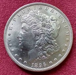 1896 Morgan Dollar