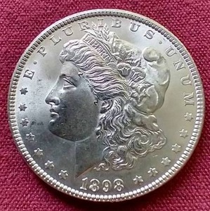 1898 Morgan Dollar