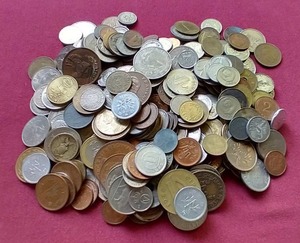 Huge 2.5 lb. Bag of Foreign Coins