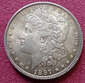 1897 Morgan Dollar