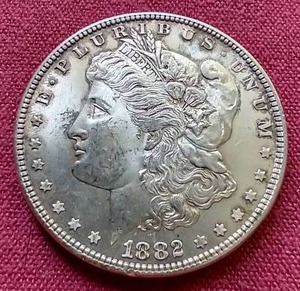 1882 Morgan Dollar