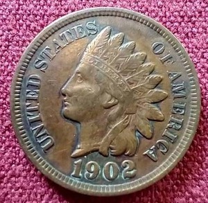1902 Indian Head Penny - Nicer Grade