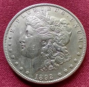 1892 Morgan Dollar
