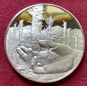 Postmasters of America Sterling Silver Medal
