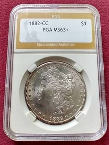 1882-CC Morgan Dollar - PGA MS63