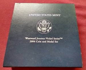 U.S. Mint Westward Journey Nickel Series - Coin & Medal Set