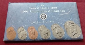 1991 U.S. Mint Uncirculated Set