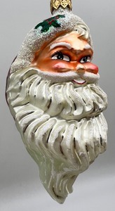 lot 101 image: RADKO Blown Glass Christmas Ornament - Good Ol Nick