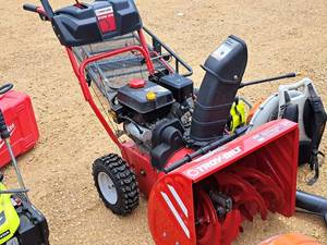 lot 5 image: Troy-Bilt Storm 2410 Two-Stage 24 Gas Snowblower