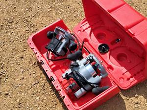 lot 29 image: Milwaukee Heavy Duty Router 5616-20 with Case