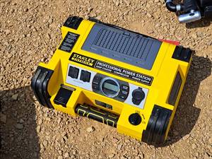 lot 40 image: Stanley Fatmax Power Station Jump-StarterCompressorPower Supply