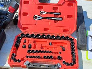 lot 75 image: Craftsman Mechanics Socket Set with Case