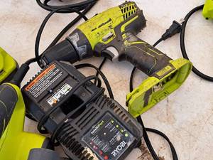 lot 101 image: Ryobi Cordless Drill with Charger