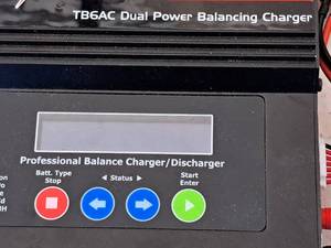 lot 114 image: Team Tenergy Dual Power Balancing Battery Charger TB6AC