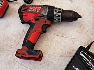 lot 115 image: Milwaukee 12 18V Hammer Drill 2602-20